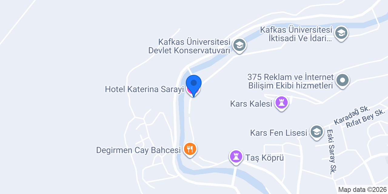 Hotel Katerina Sarayi konumu