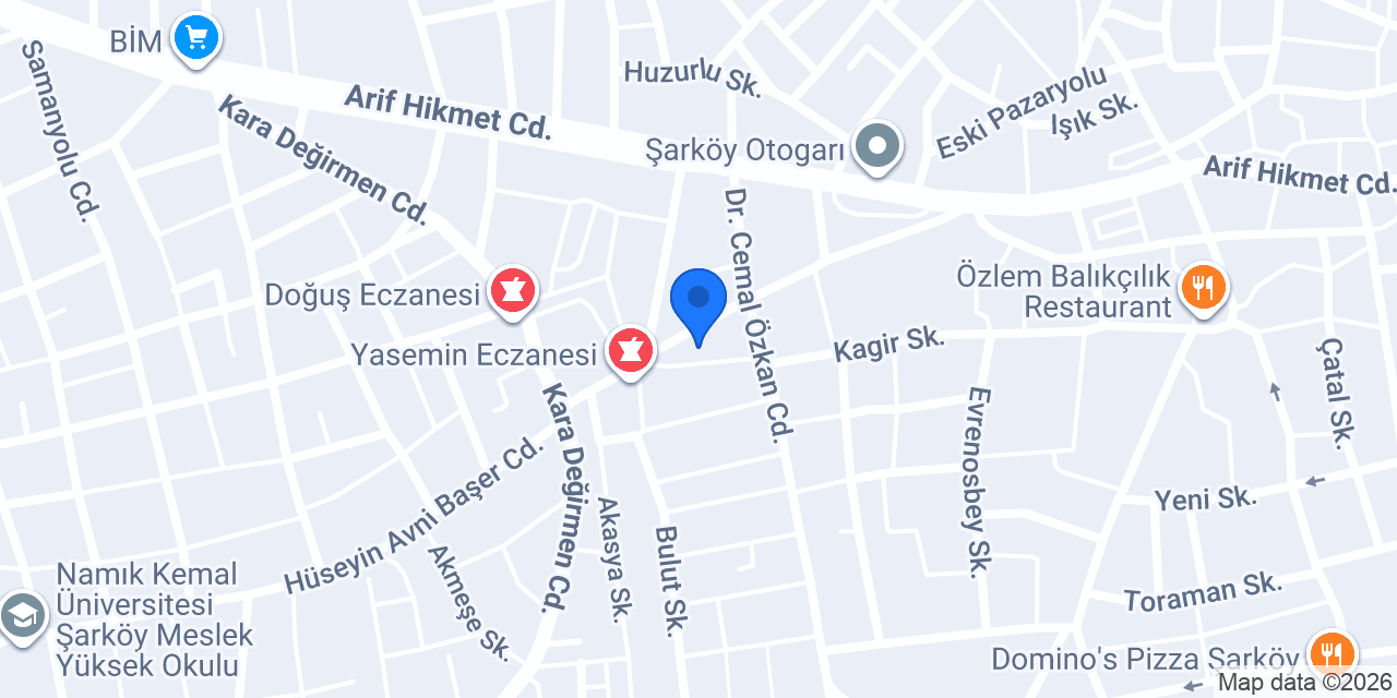 Engin Yapı Dekorasyon konumu