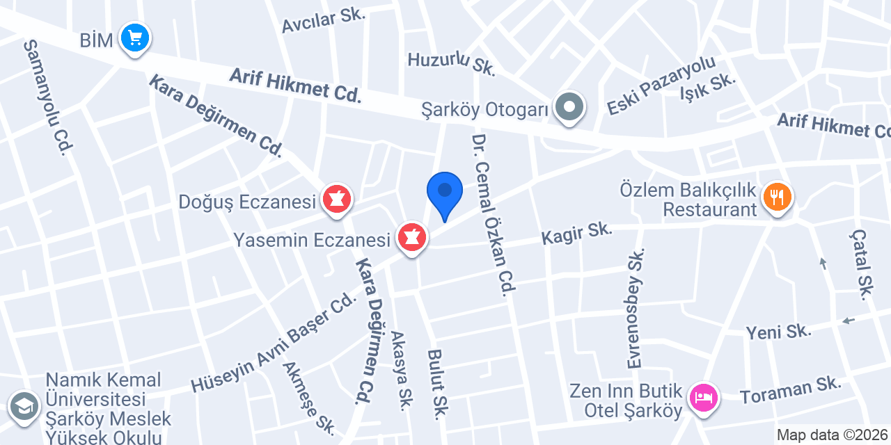DADAŞ TESISAT konumu