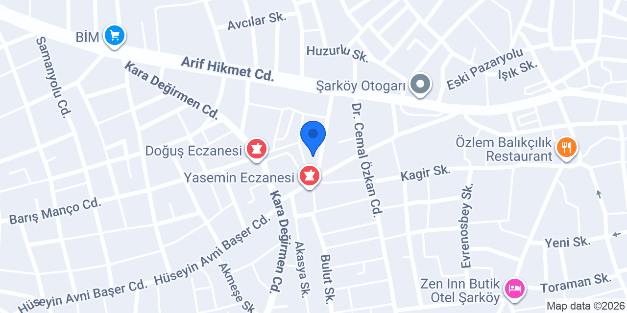 Ermiş mobilya konumu