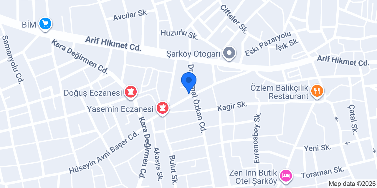 Komagene Çiğ köfte konumu