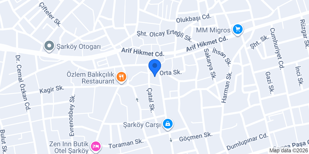 Diş Hekimi Abdurrahman Ölçüler konumu