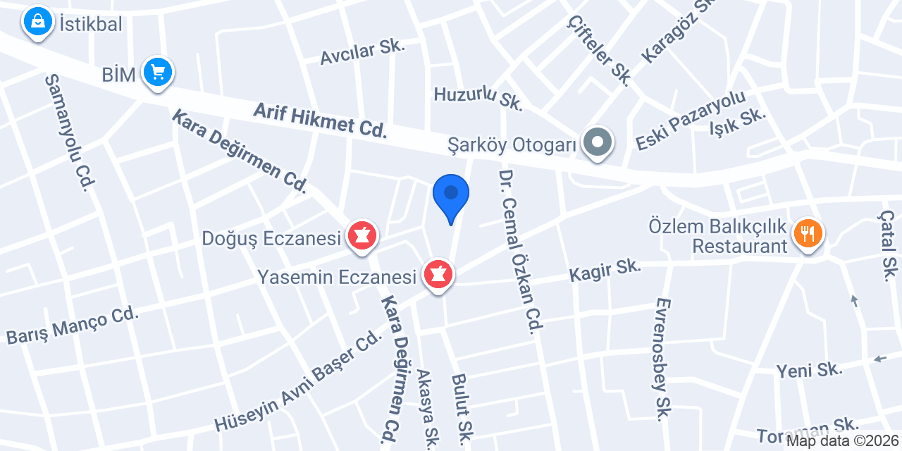 Müfit Usta Oto Elektrik konumu