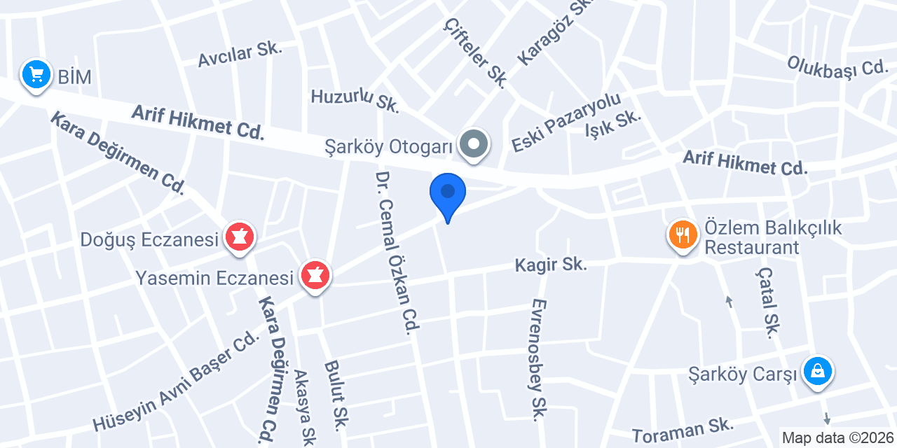 Hamidiye Su Şarköy konumu