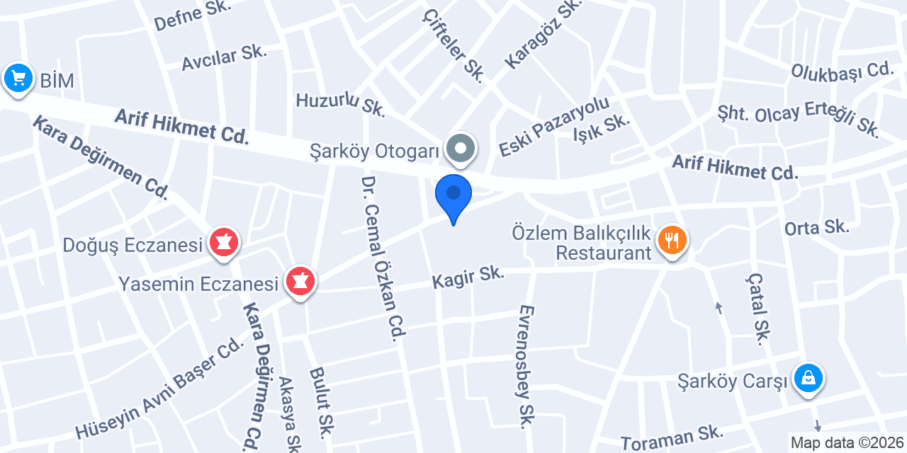 ŞARKÖY BÖREKÇİSİ konumu