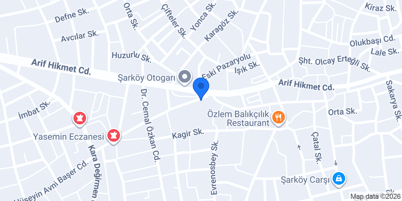 Erkay Yapı Market konumu