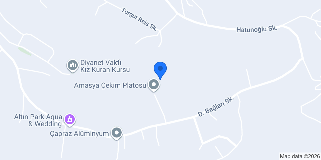 Apaydın çekim platosu konumu