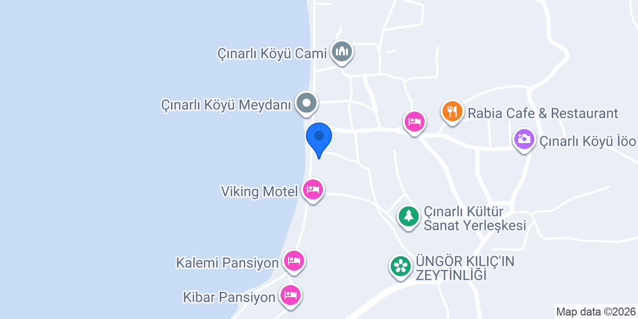 Kadıoğlu Pansiyon konumu