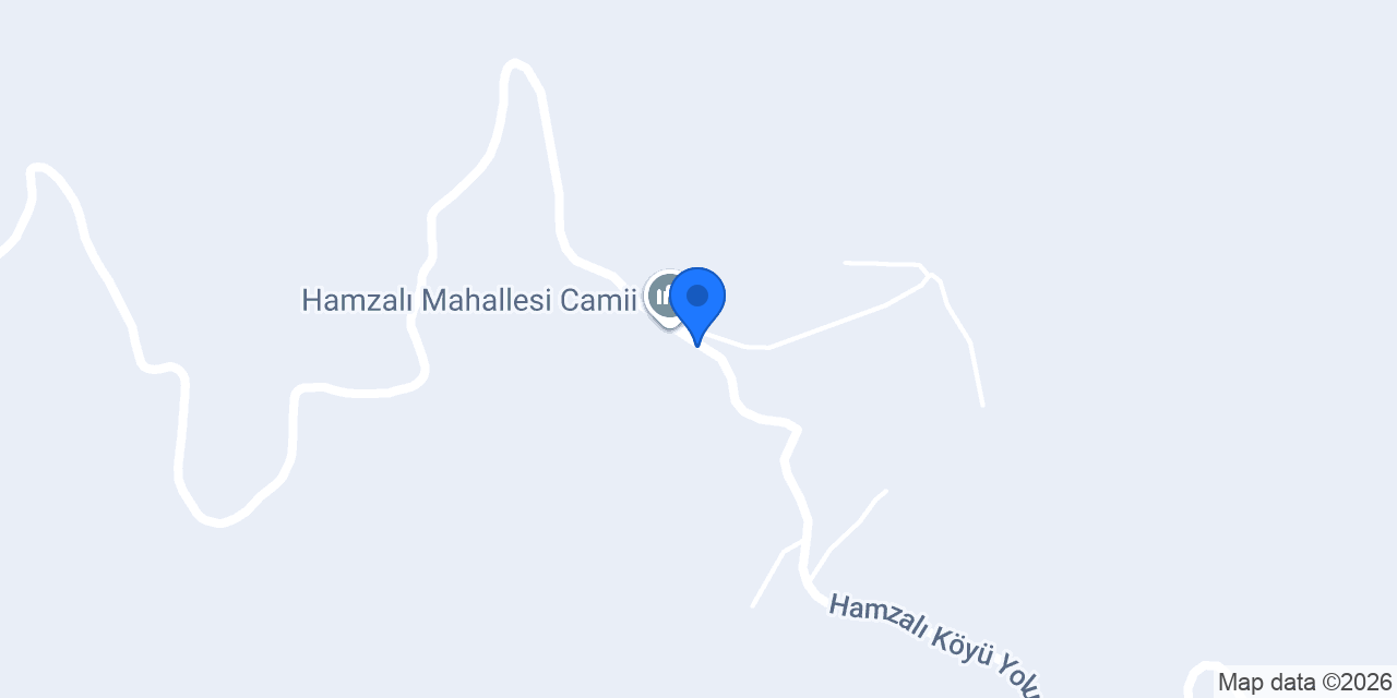 Hamzalı Köyü Muhtarlığı konumu