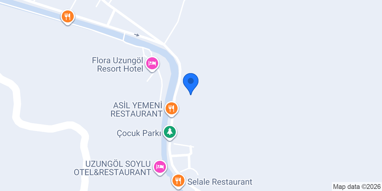 Sekersu Hotel konumu