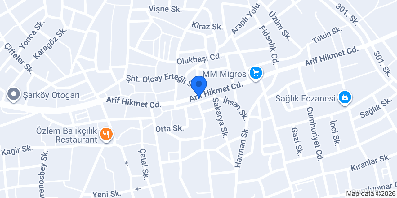 Gök Anahtar Çilingir konumu