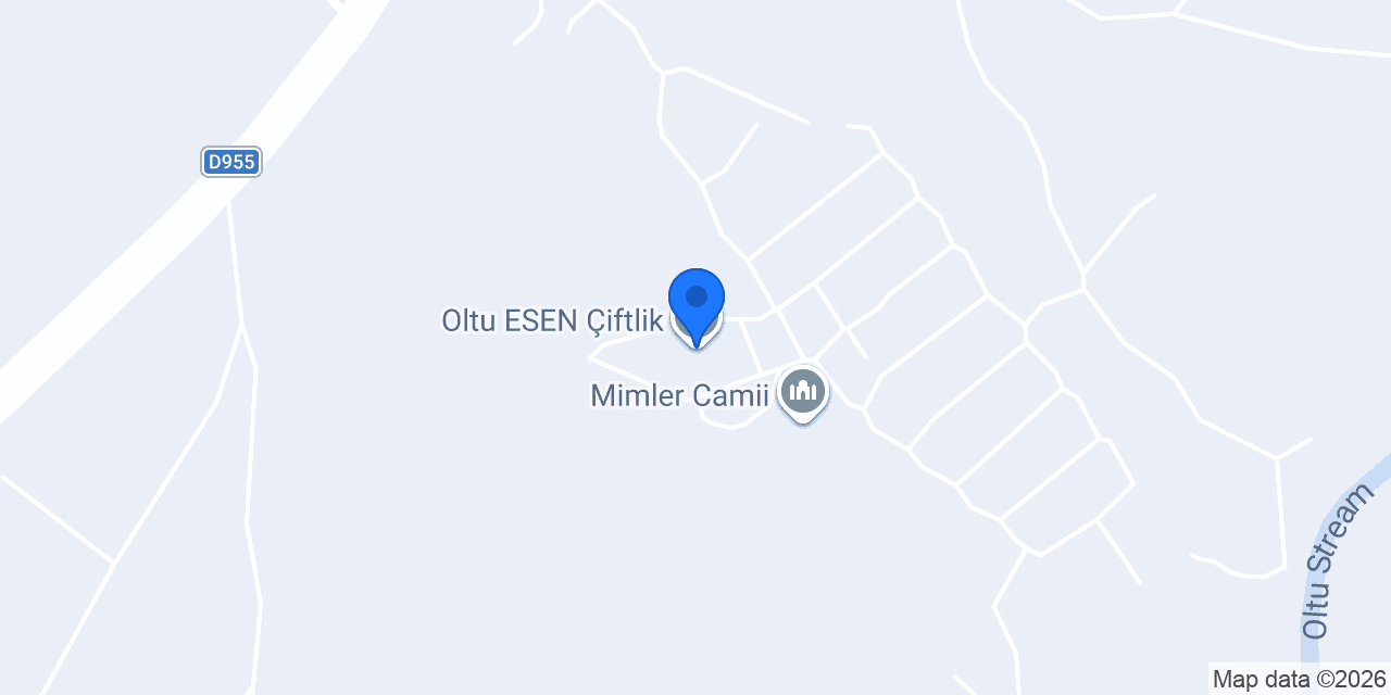 Oltu ESEN Çiftlik konumu