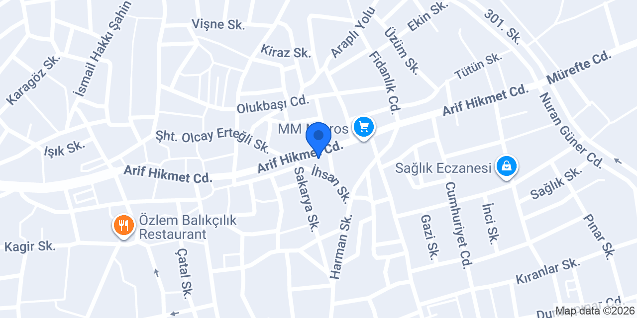 DİNÇ MOBİLYA konumu