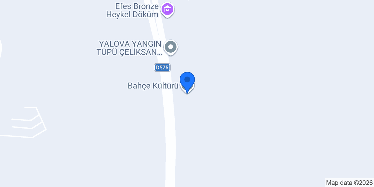 Bahçe Kültürü konumu
