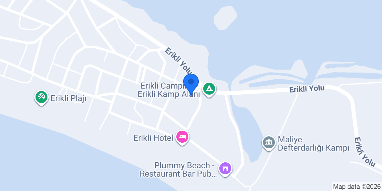 Çamlık Kamp ( Erikli ) konumu