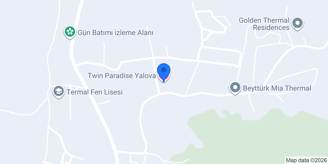Twin Paradise Yalova konumu