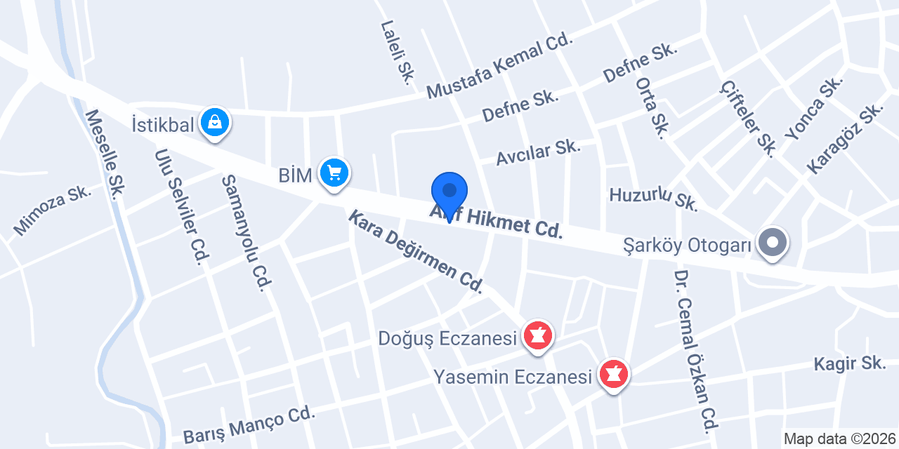 Karadeniz EKMEK ȘARKÖY konumu