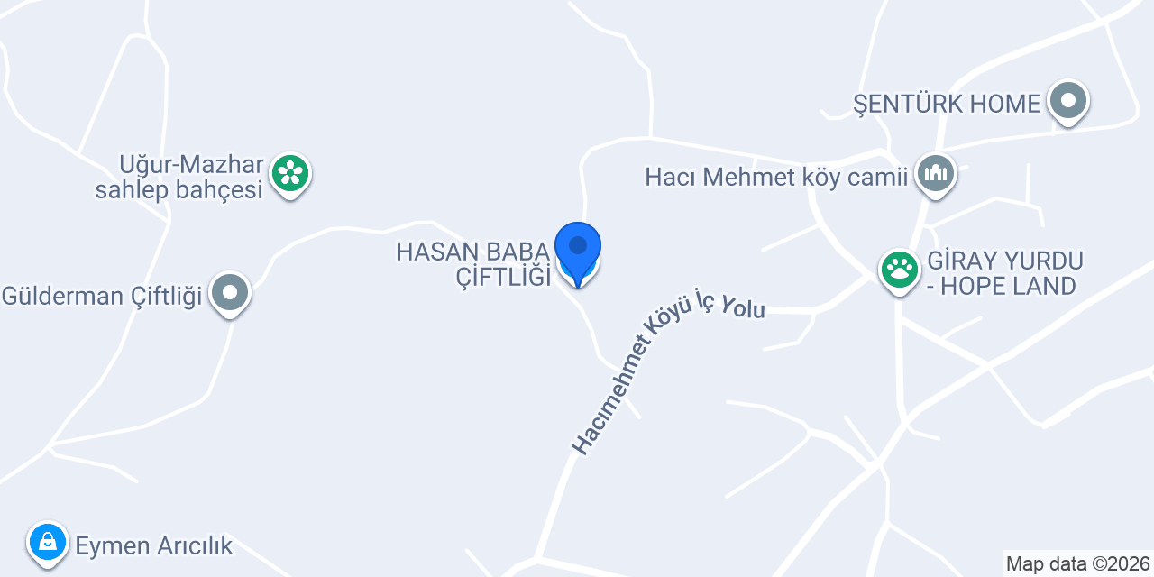 HASAN BABA ÇİFTLİĞİ konumu