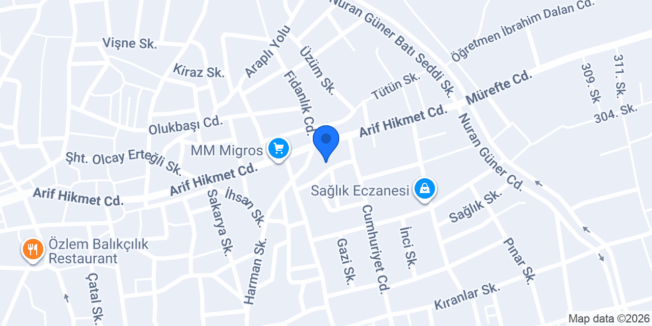 şarköy uzman sürücü kursu konumu