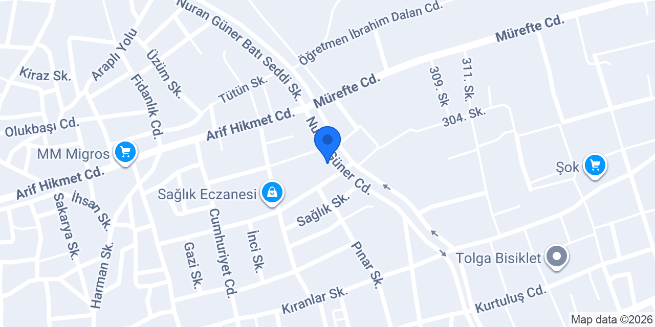 Halk Eğitim Merkezi konumu