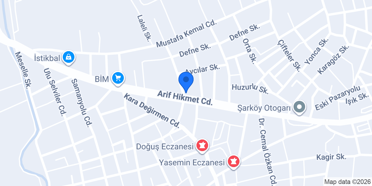 Berkay Oto Elektrik konumu