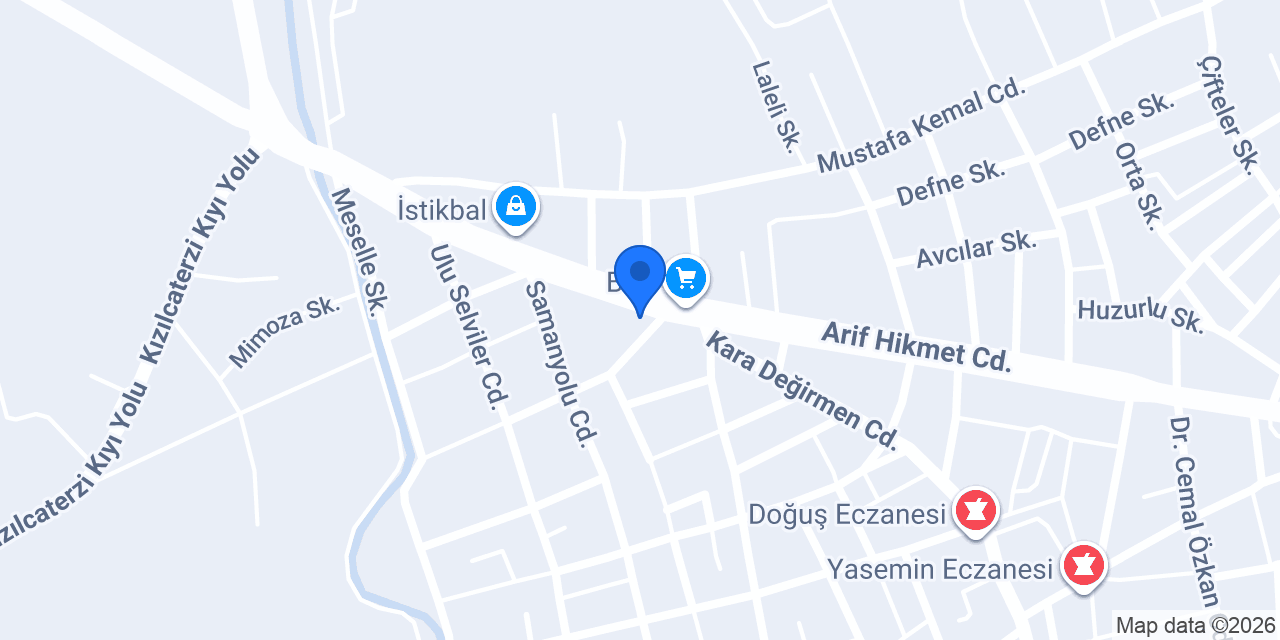 Gökçe Reklam konumu