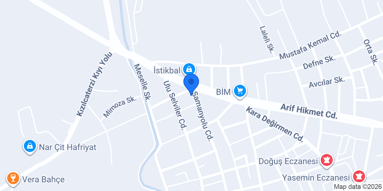 Karakuş Oto Lastik konumu