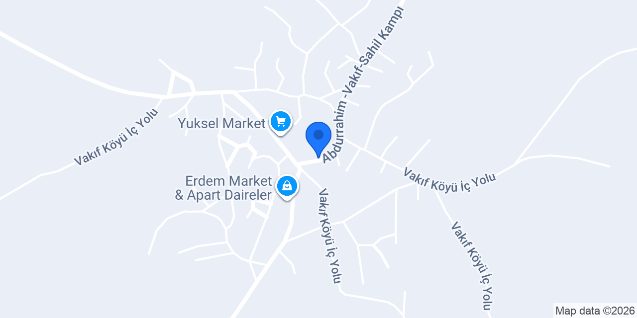 Market ali konumu