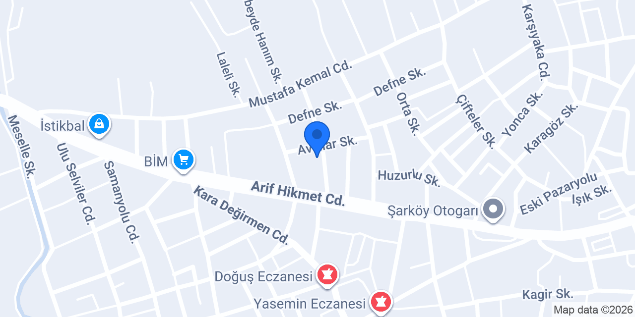 Şen Cam Evi konumu