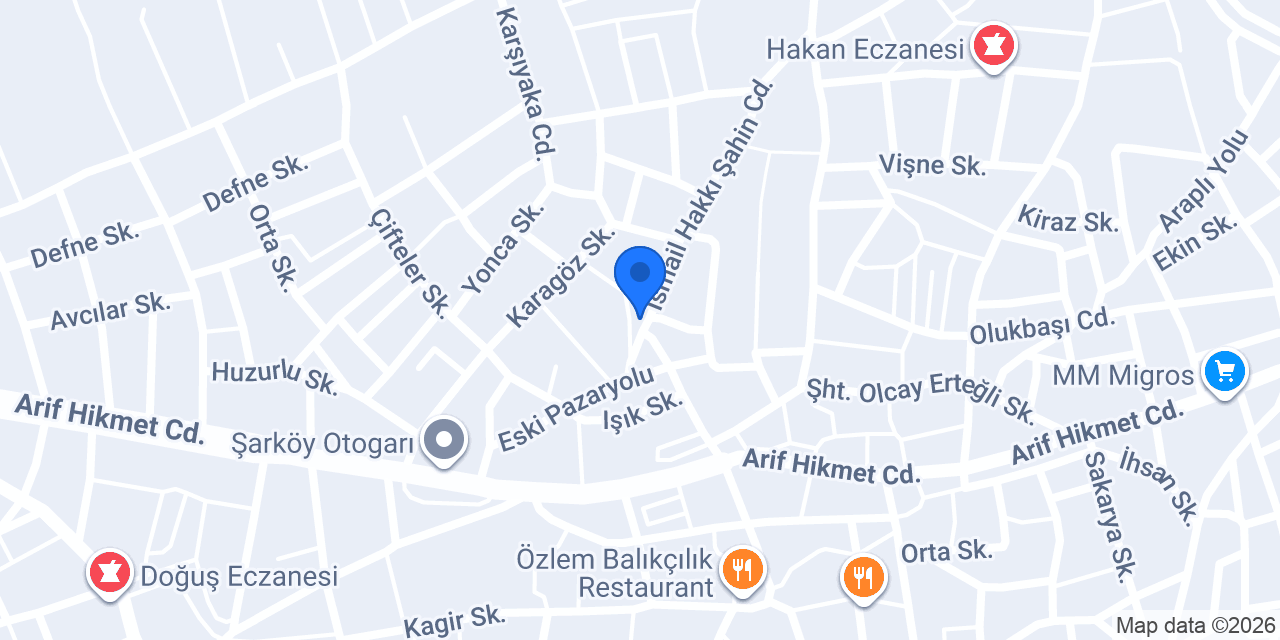 Darıcılar Ticaret konumu