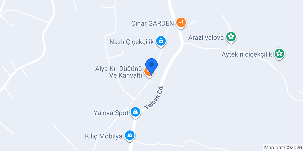 Retro Çiçekçilik konumu