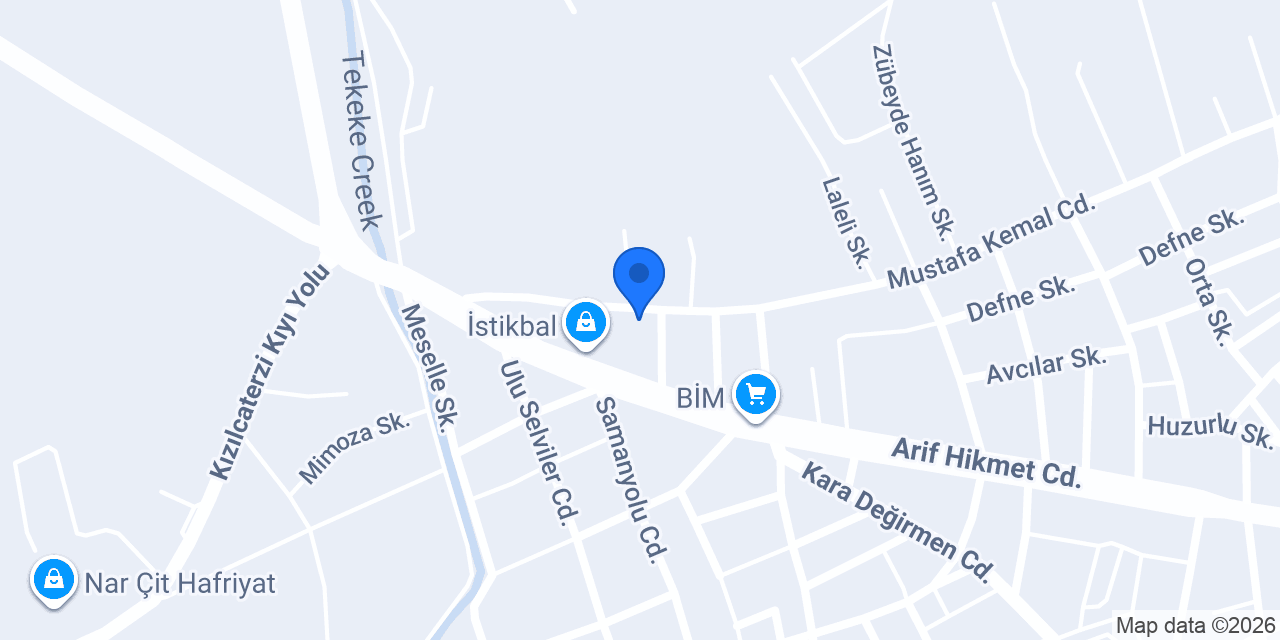 ÖZ-İş Çapa konumu