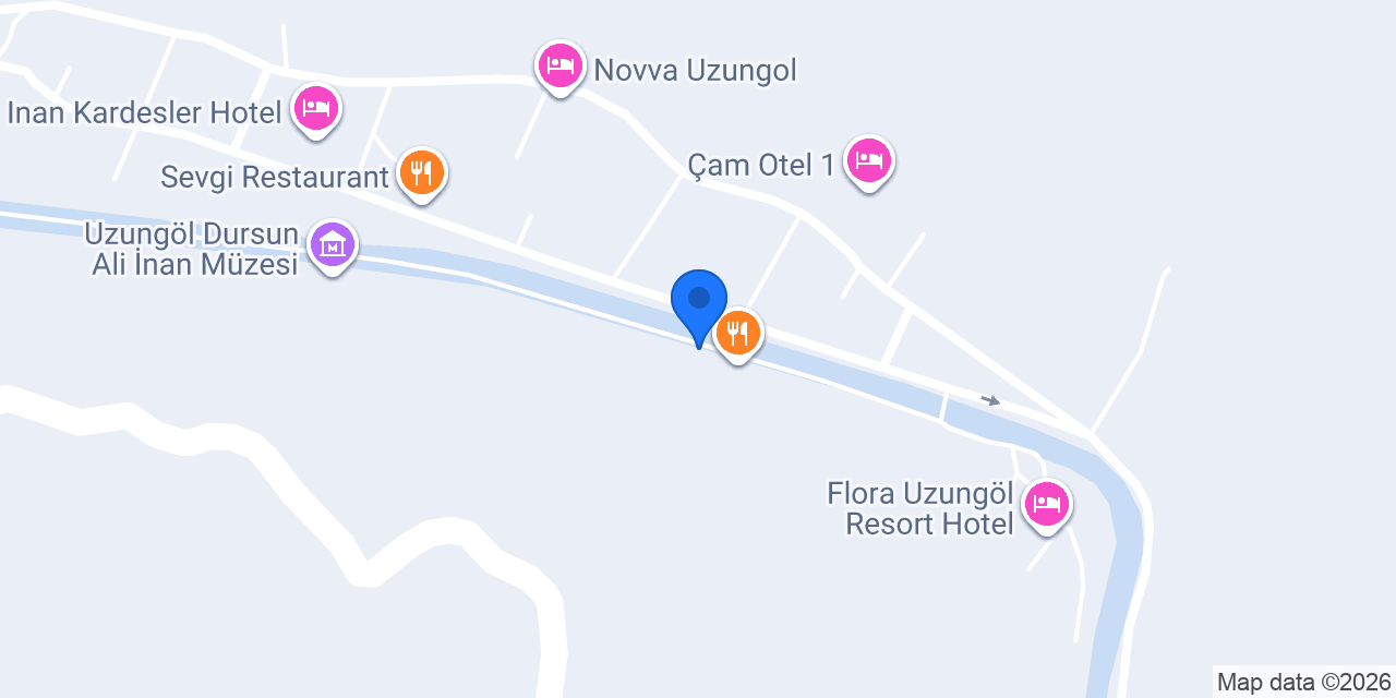 Mego Suite otel konumu