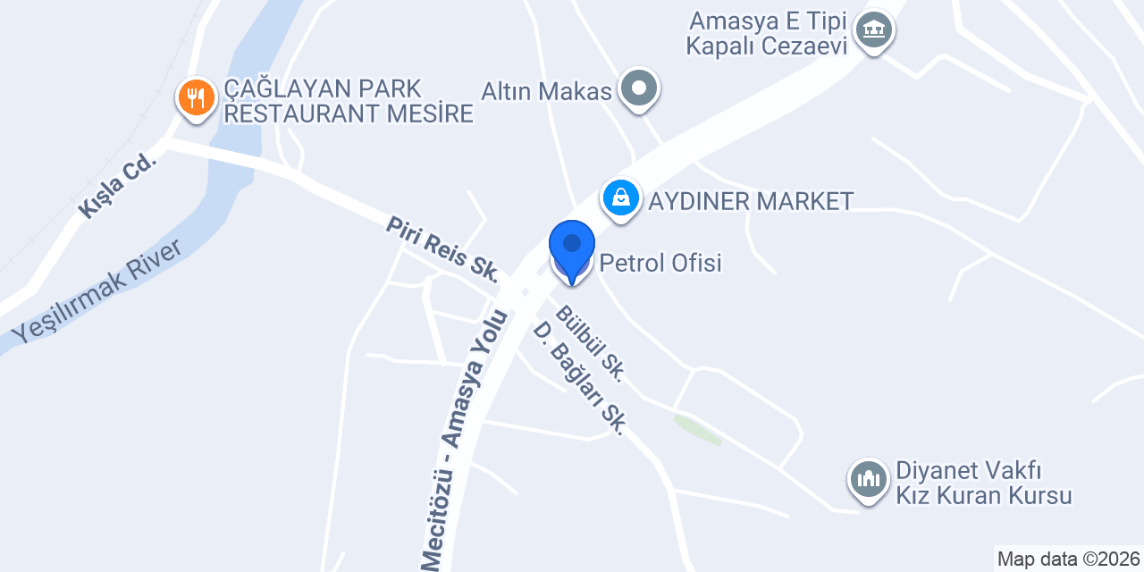 ERGENLER PETROL konumu
