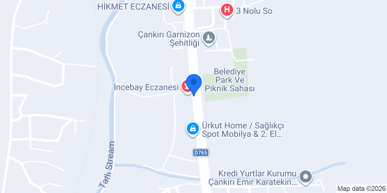 Çankırı Hamidiye Su konumu
