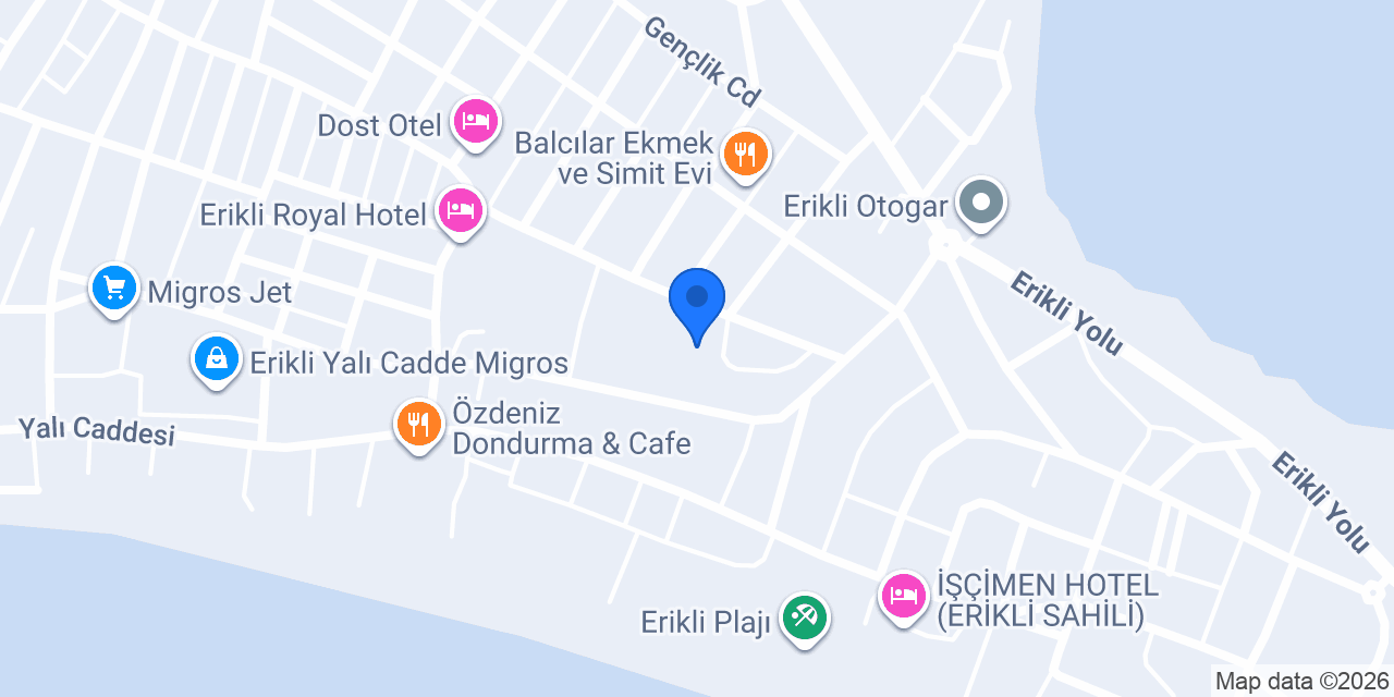 Şirin Kokoreç Erikli konumu
