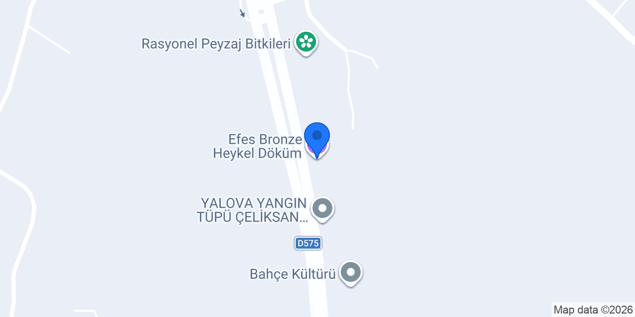 Efes Bronze Heykel Döküm konumu