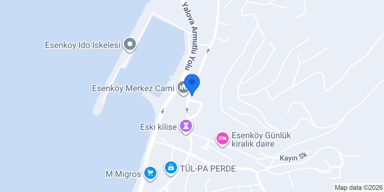 Esil Bayan Kuaförü konumu