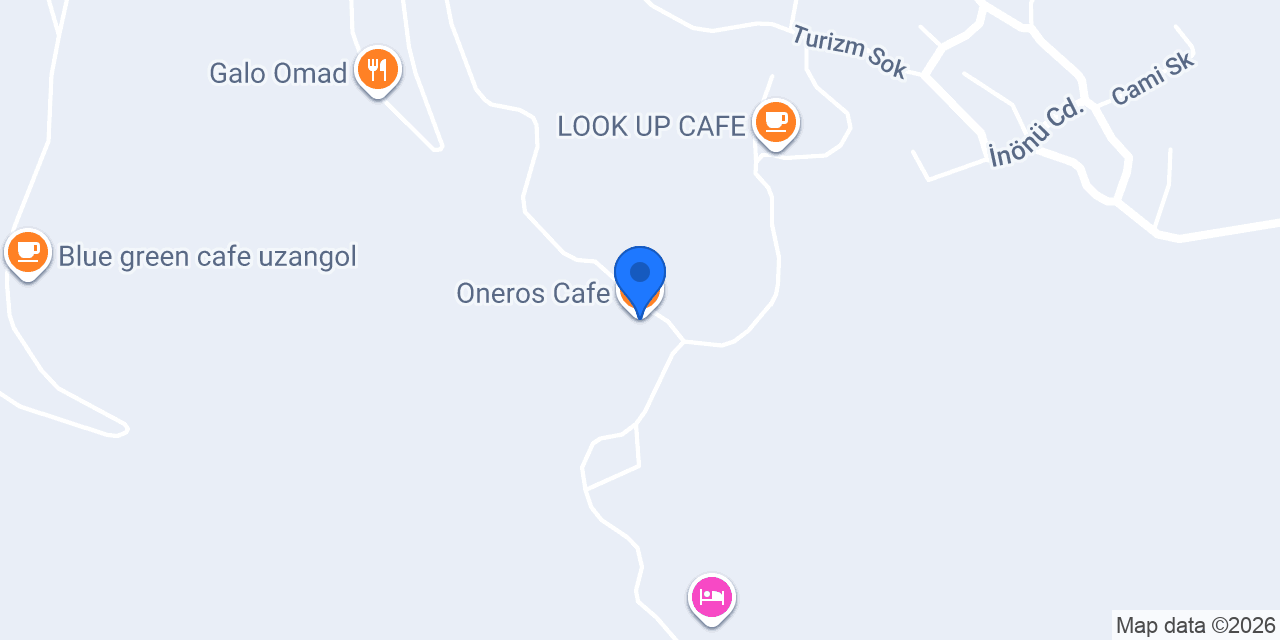 Oneros Cafe konumu