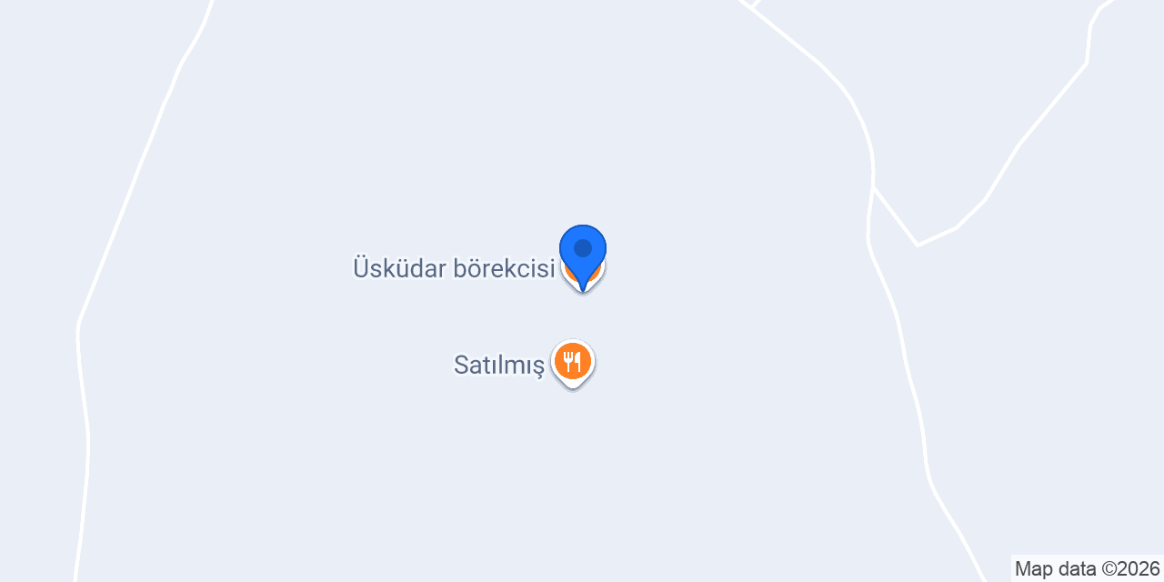 Üsküdar börekcisi konumu
