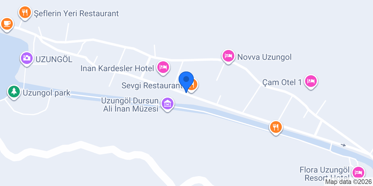 Ecrin Otel Uzungöl konumu