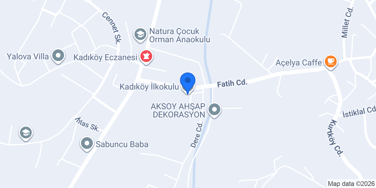 Kadıköy İlkokulu konumu