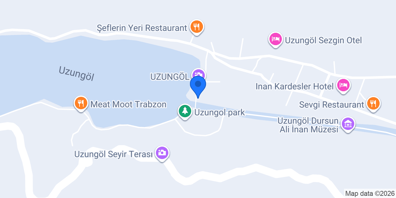 Uzungöl Gümüş Handmade Silver konumu