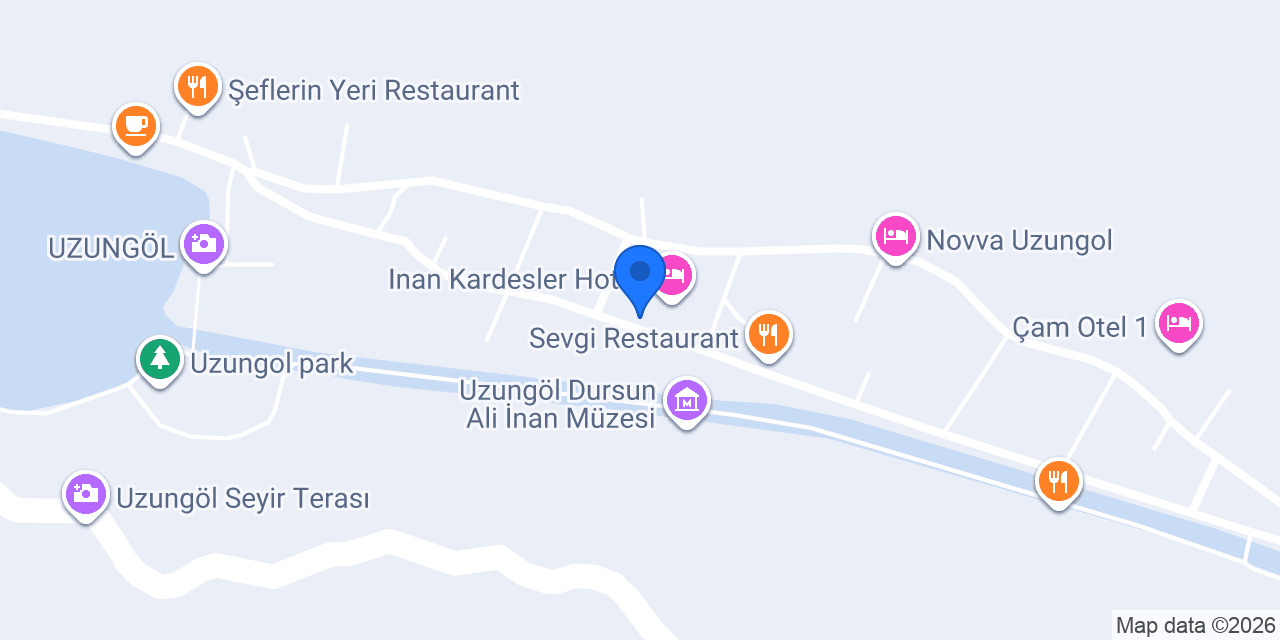 Pi cafe uzungöl konumu