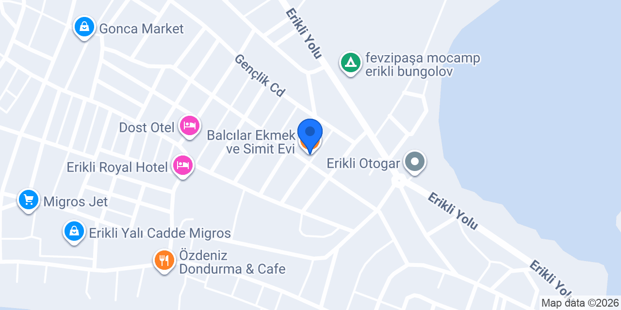 Balcılar Ekmek ve Simit Evi konumu