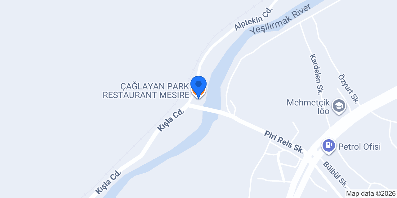 ÇAĞLAYAN PARK RESTAURANT MESİRE konumu