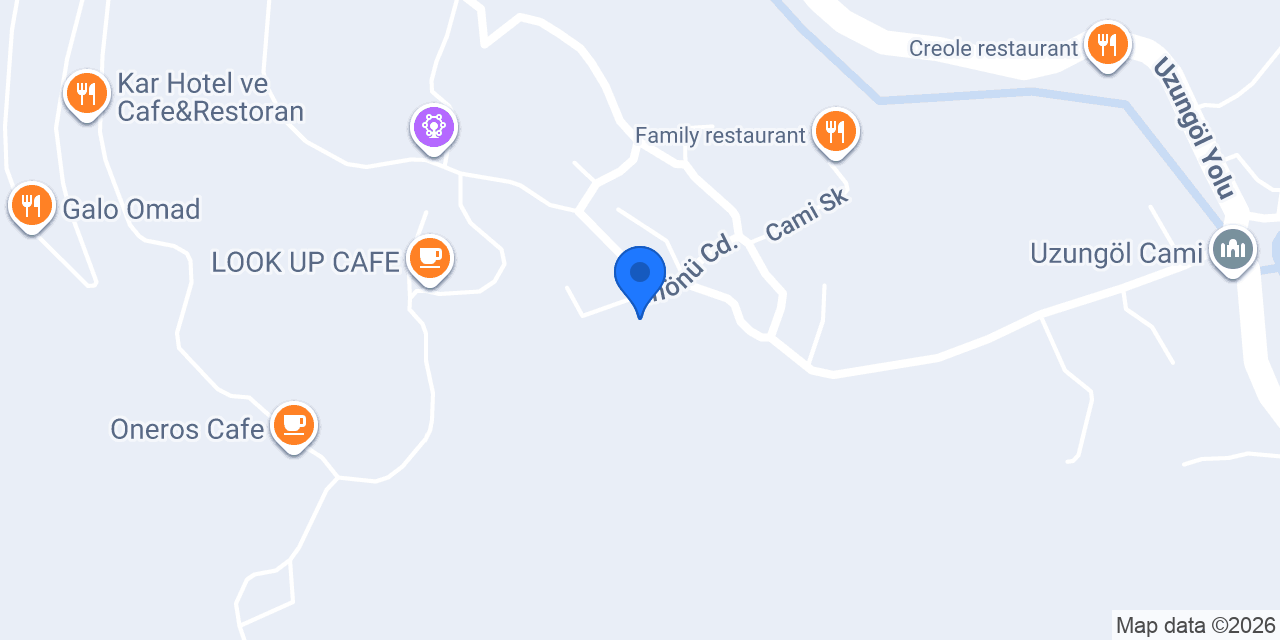 Liva Teras Uzungöl konumu