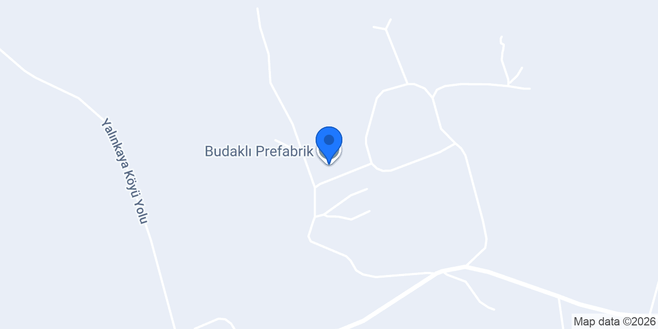 Budaklı Prefabrik konumu