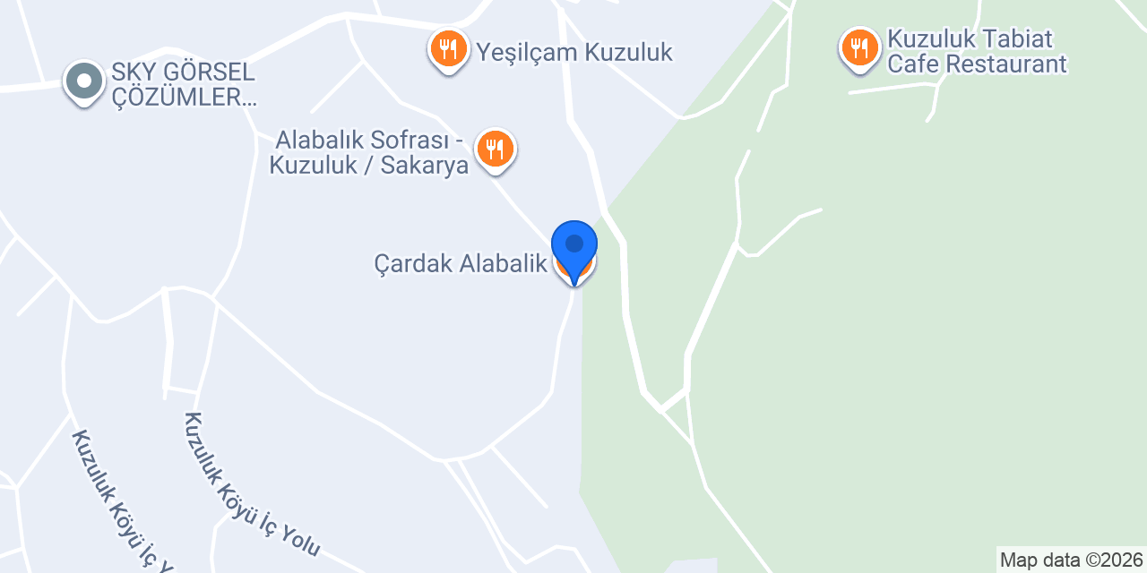 Çardak Alabalik konumu
