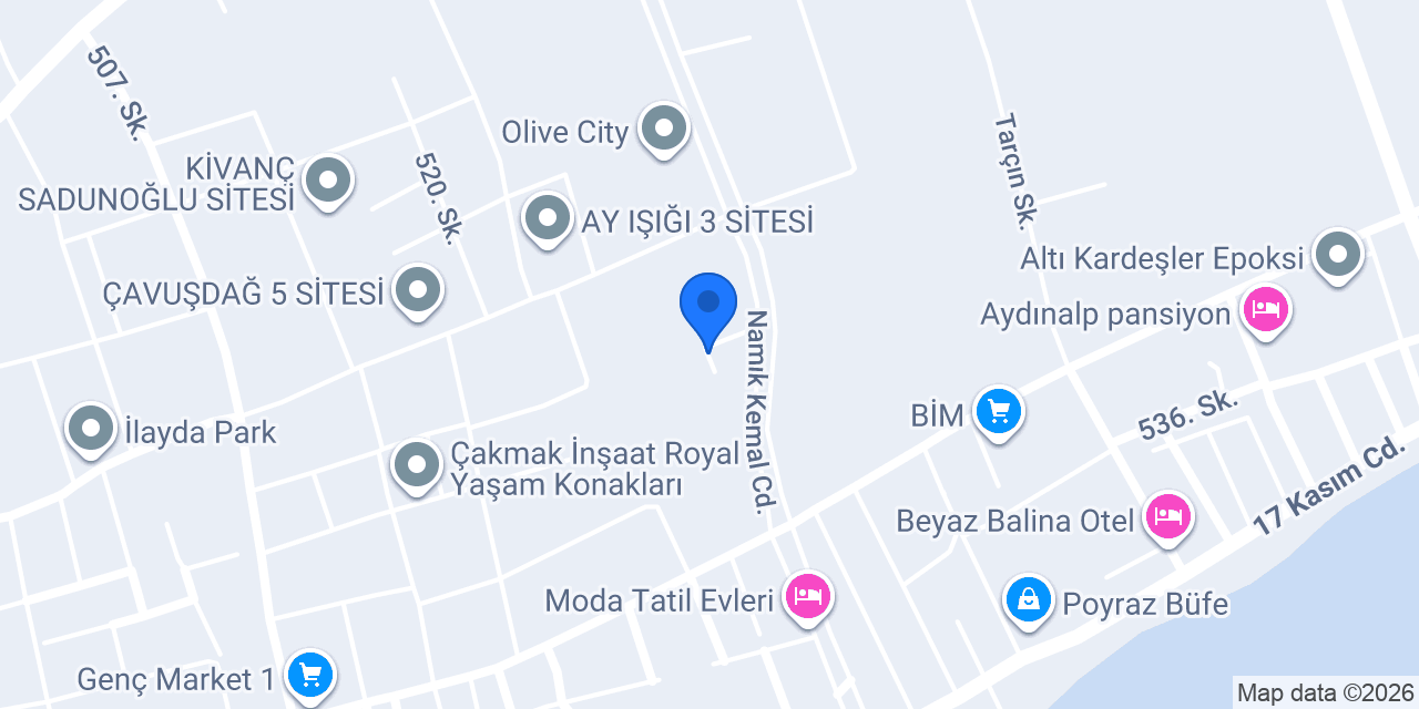 ÇAĞDAŞ SİTESİ konumu